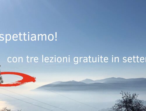 lezioni di apertura nuovo anno!  13, 16 e 20 settembre 26